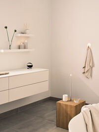 Led-Lys 2-pak 40 cm Linen Grey