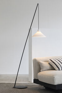 Seam Gulvlampe Sort / Hvid