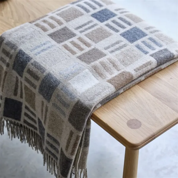 Bainbridge Pledd 140x185 cm Naturlig