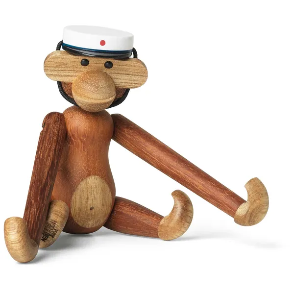 Studenterhue Til Mini Abe Blå/Hvid
