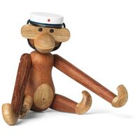 Studenterhue Til Mini Abe Blå/Hvid