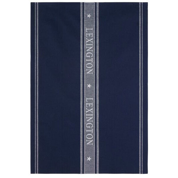 Icons Cotton Jacquard Star Kjøkkenhåndkle 50x70 cm Dress Blue