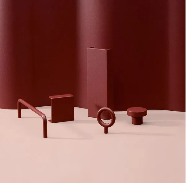 Key Knop Reddish Brown