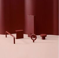 Key Knop Reddish Brown