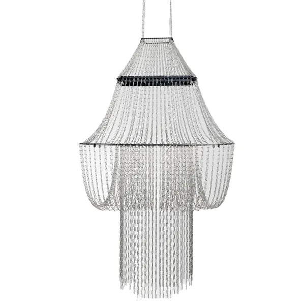 La Lampe C Lysekrone Rustfritt Stål