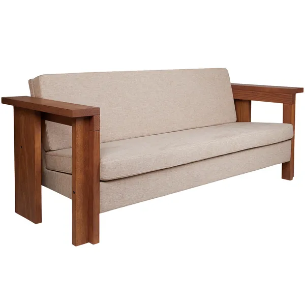 Symmetry 2-Seter Sofa Oat / Oljet Ask