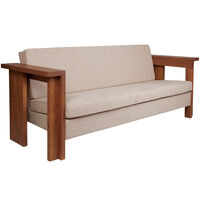 Symmetry 2-Seter Sofa Oat / Oljet Ask