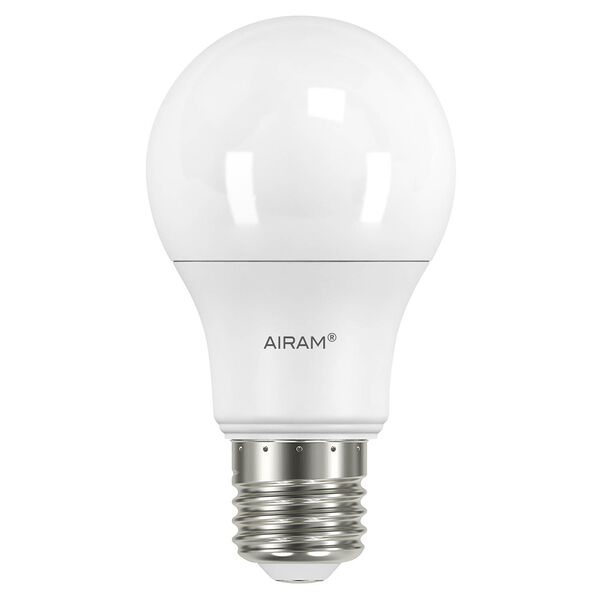 Airam LED Standard lampe 49W E27 470lm 2-pak