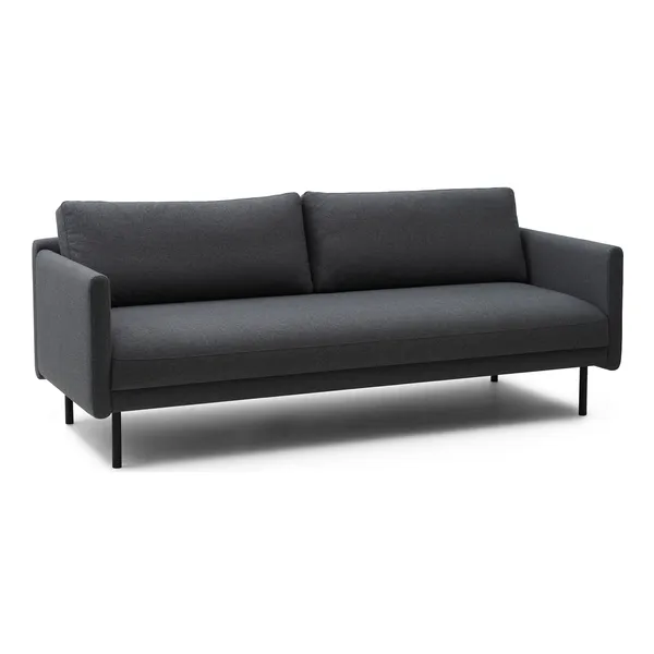 Rar 3-Seter Sofa Mørkegrå
