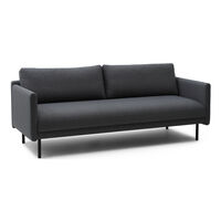 Rar 3-Seter Sofa Mørkegrå