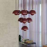 Flowerpot VP10 Pendel Dark Plum