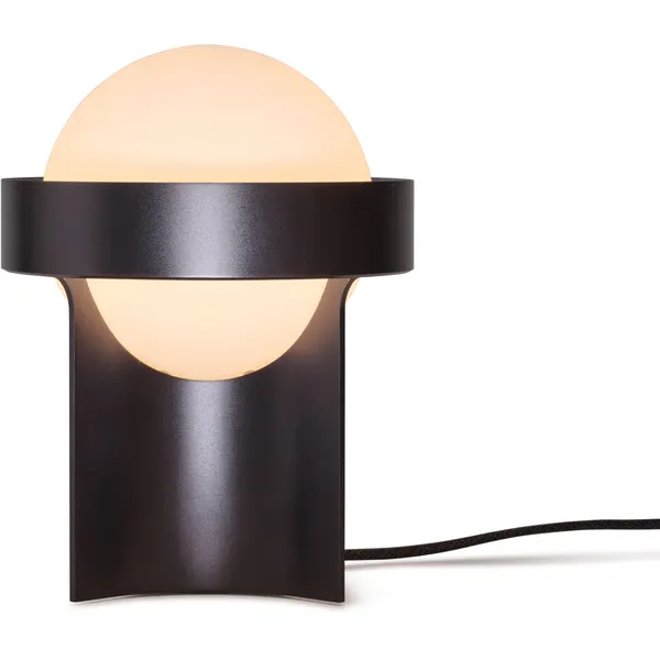 Loop Table Lamp with Sphere IV Dark Grey