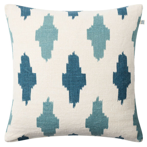 Ikat Agra Pudebetræk 50x50 cm Heaven Blue/Palace Blue