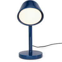 Céramique Down Bordlampe Navy Blue
