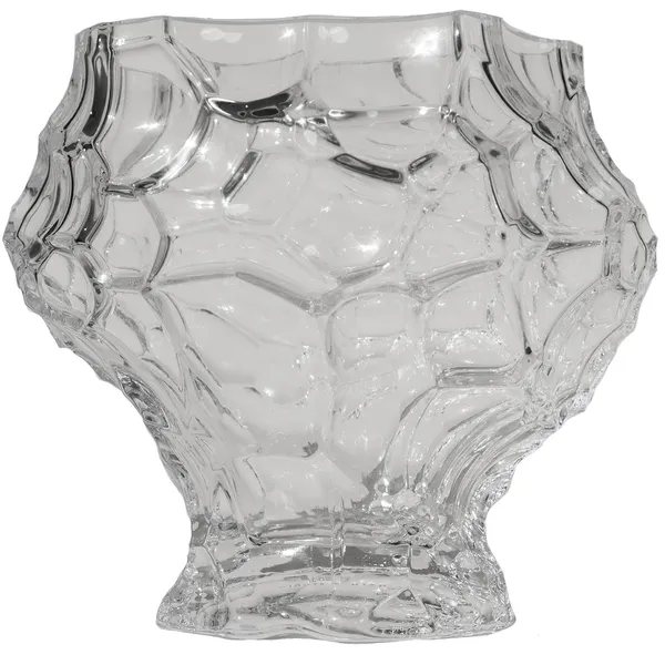 Canyon Medi- Clear Vase 18 cm Røyk