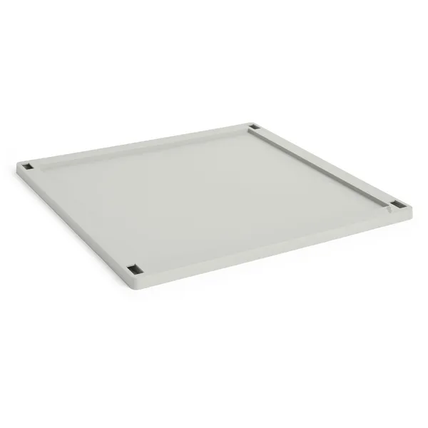 Colour Crate Plastic Large Square Lokk Grey