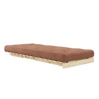 Roots 90 Loungestol Fyrretræ / Clay Brown