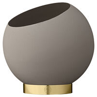 Globe Blomkruka Ø17 cm Taupe