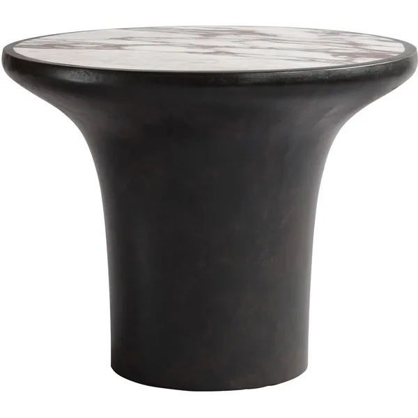 Trumpet Sidebord Coffee / Calacatta 35 cm