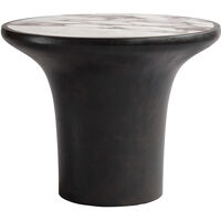 Trumpet Sidebord Coffee / Calacatta 35 cm
