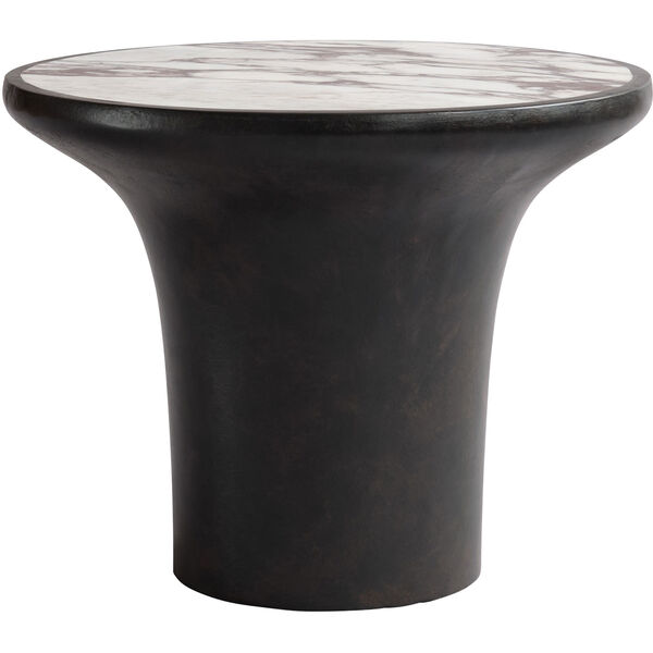 Trumpet Sidebord Coffee / Calacatta 35 cm