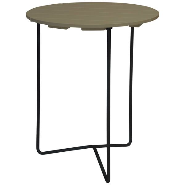 6B Bord Ø60 cm Lysegrønn / Sort