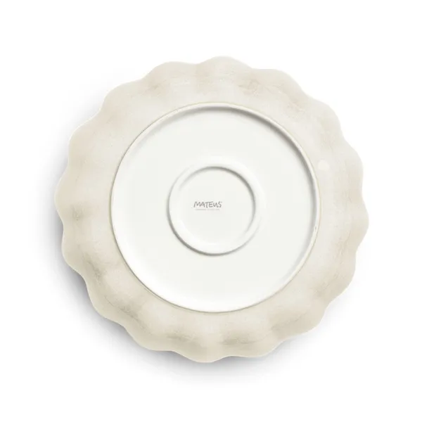 Oyster Skål 24 cm Sand