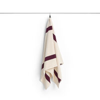 Stripe Towel 70x140 cm Burgundy