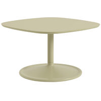 Soft Salongbord 70x70 cm Laminat Beige Green