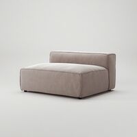 Grand Fåtölj Sammet Dusk Beige
