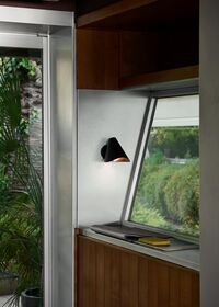 Bonnet SC103 Væglampe Bronzed / Sort