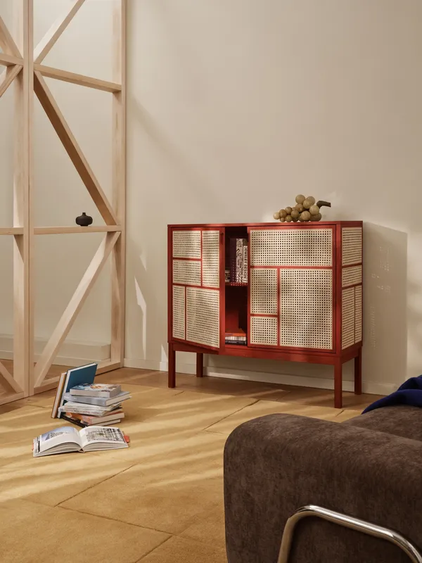 Air Skænk 40x120 cm Rød