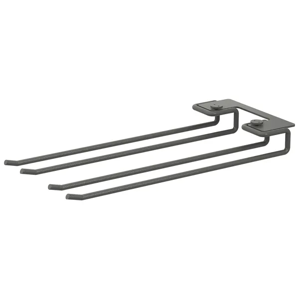 String Klesstativer Til Glass 30 cm 2-pk Mørkegrå