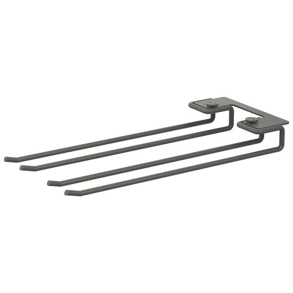 String Bøjlestativer Til Glas 30 cm 2-pak Mørkegrå