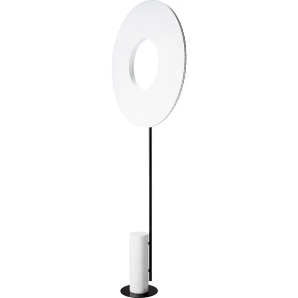 Iris Totem Golvlampa 78 cm Vit / Vit Marmor