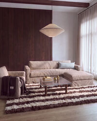 Shaggy Stripe Ryamatta 250x350 cm