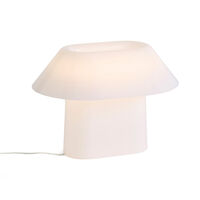 Drome Table Lamp Opal White