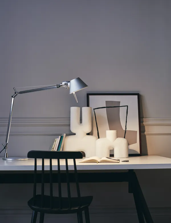 Tolomeo Micro Bordlampe Aluminium