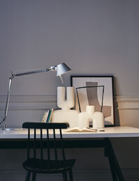 Tolomeo Micro Bordlampe Aluminium