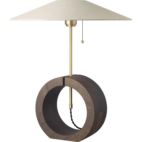 Bombus Bordlampe Røget Eg