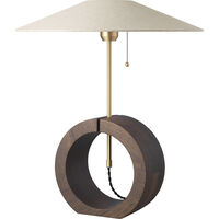 Bombus Bordlampe Røget Eg