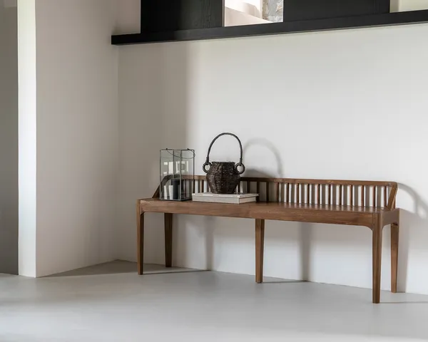 Spindle Bänk Teak