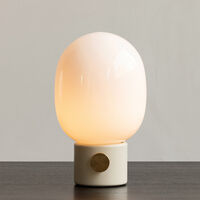 JWDA Bordlampe Alabaster White / Messing
