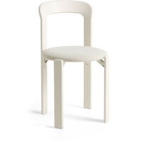 Rey Stol Betrukket Sæde Cream White