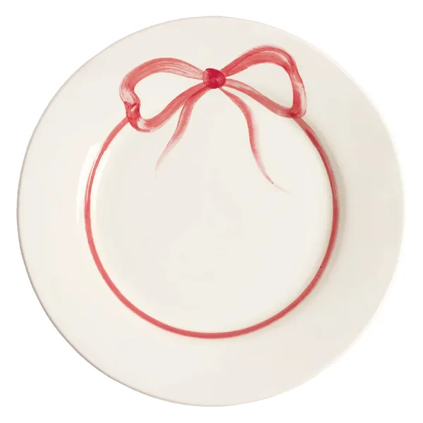 Bow Tallerken 28 cm Mørk Pink