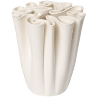 Dedali Vas H18 cm Off-white