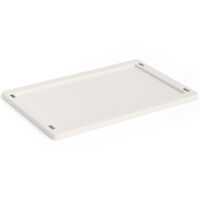 Colour Crate Plastic Small Lokk Off-white