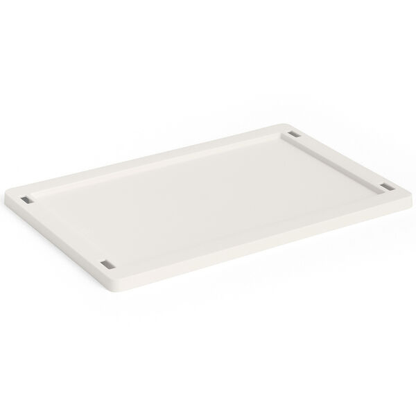 Colour Crate Plastic Small Lokk Off-white