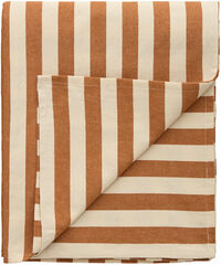 Block Stripe Pöytäliina 140x240 cm Ruskea