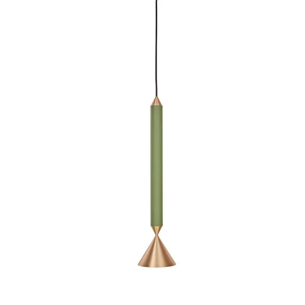 Apollo 39 Pendel Forest / Brushed Brass